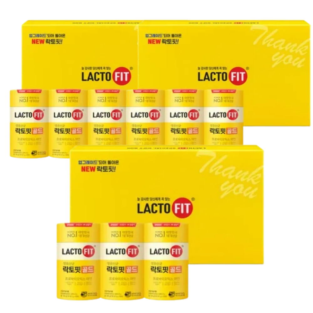 락토핏 골드 선물세트 3개, 2g, 450개 108,390원