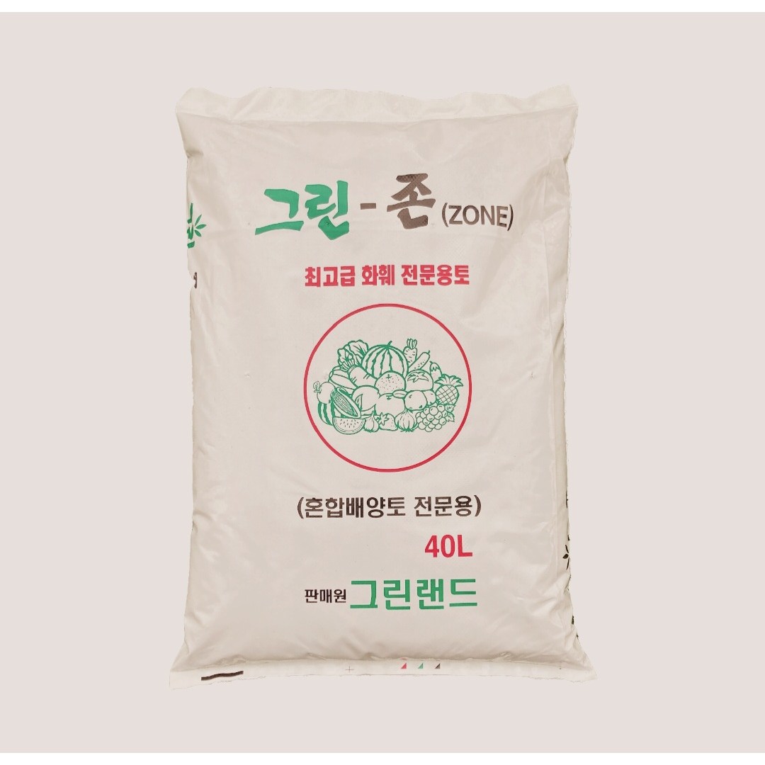 그린존 40L 원예용 고급 배양토 12,870원