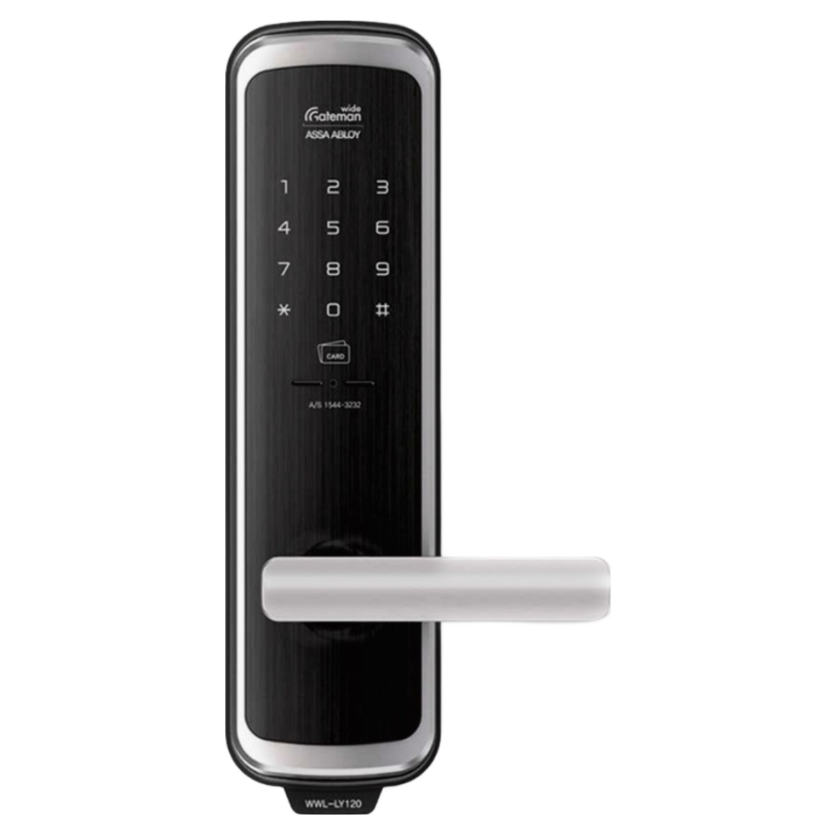 게이트맨 WWL-LY120 주키 핸들형 현관문 디지털 카드키 도어락 아파트 번호키 + 카드키 4개 139,900원