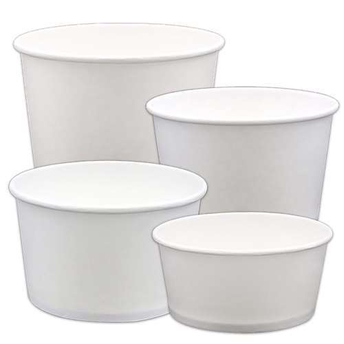 송강유통 쓰기편한 다용도 무지 종이용기/뚜껑 (520cc/750cc/850cc/1000cc ) 모음, 1세트 11,900원