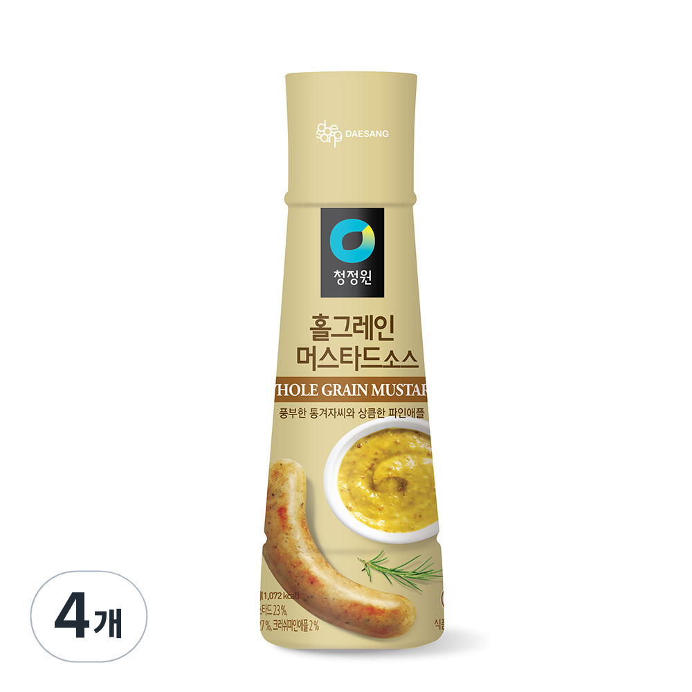 대상 청정원 홀그레인 머스타드소스 8,960원
