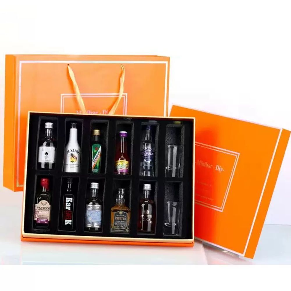 미니 위스키 선물 유아히어 미니어처 진열대 술잔 양주 세트 75,380원