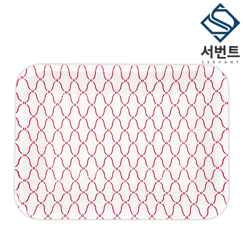 풍원 PSP트레이 발포트레이 18호 적색 스티로폼용기 정육 생선 족발 포장용기, 1박스, 400개 36,900원