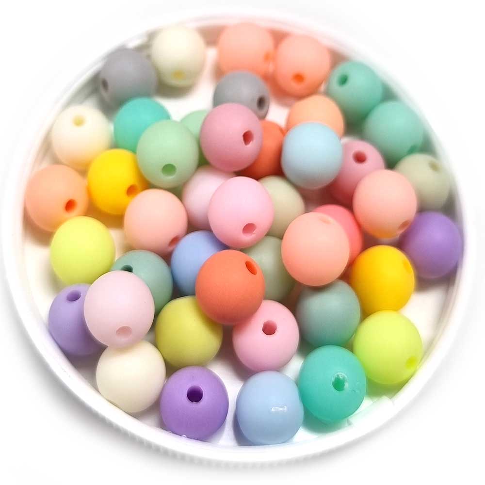 Bead 비즈팔찌재료 8mm 구슬 200알+우레탄줄 한세트, 구슬선택, 무광멀티볼, 1개 20,470원