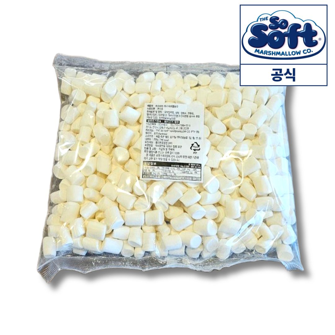 쏘소프트 미니 두쫀쿠 호주산 마시멜로우 화이트 쫀득쿠키, 1개, 200g, 현재가 3,900원
