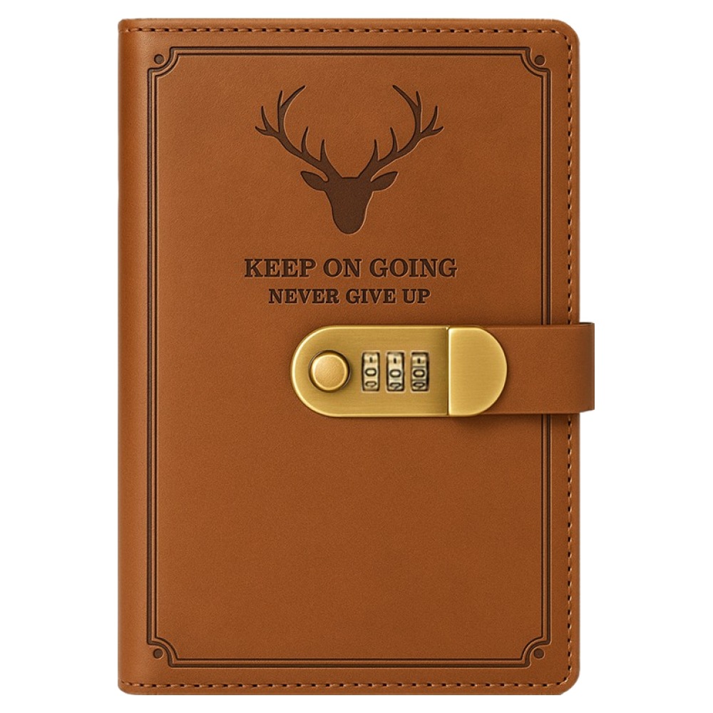 모더너리 시크릿 비밀 다이어리 일기장, 디어 브라운, 1개 9,900원