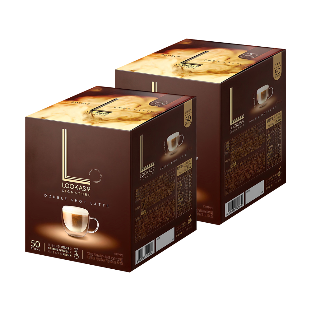 루카스나인 시그니처 더블샷라떼 커피믹스 33,960원