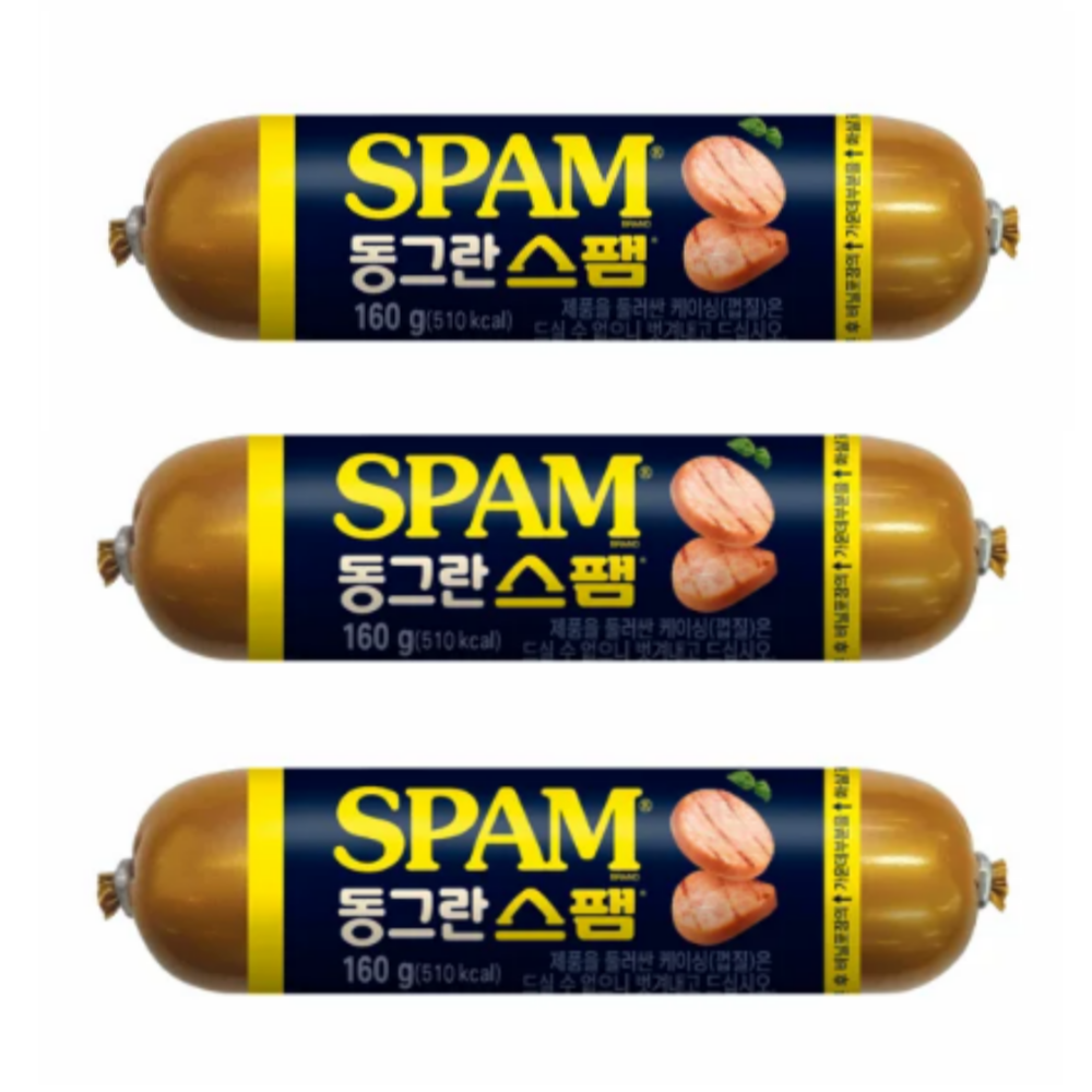 CJ 제일제당 동그란 스팸, 3개, 160g 10,870원