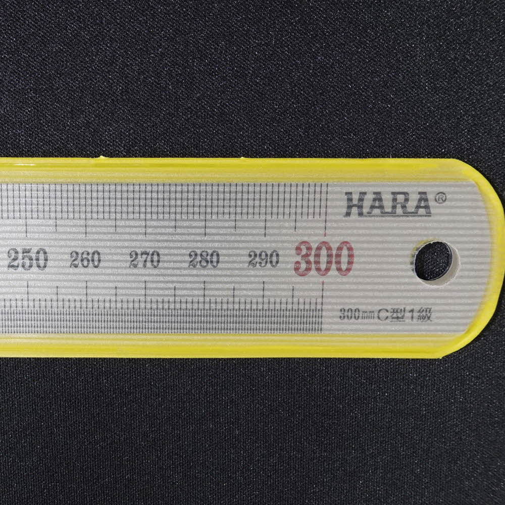 정품 하라 30cm 스텐자 철자 철직자 스틸자 반영구 쇠자, 1개 4,250원