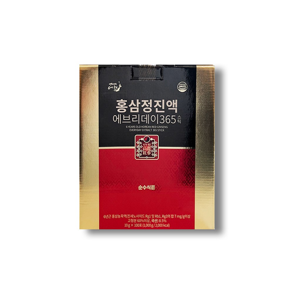 순수식품 홍삼정 진액 에브리데이 365 홍삼스틱 30,270원