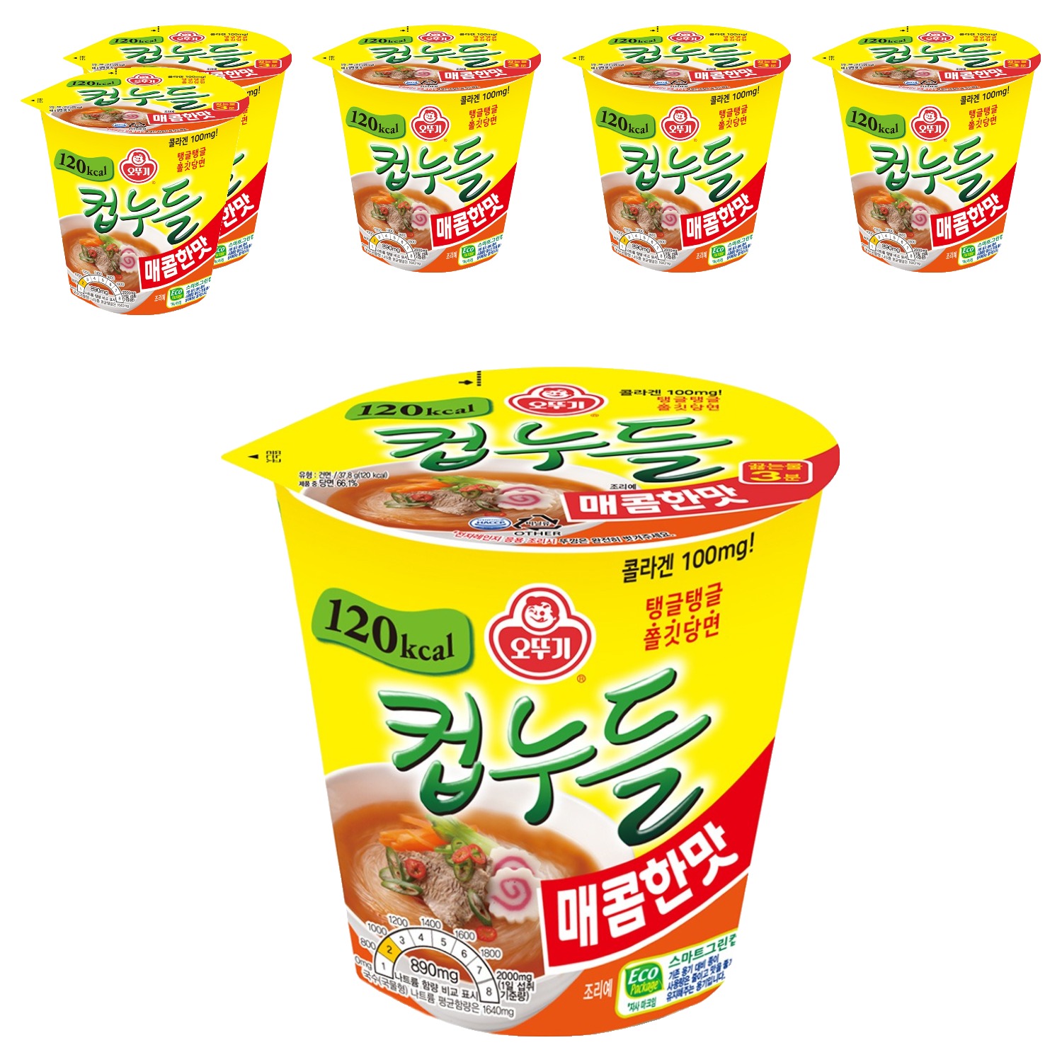 오뚜기 컵누들 매콤한맛 37.8g 6,570원