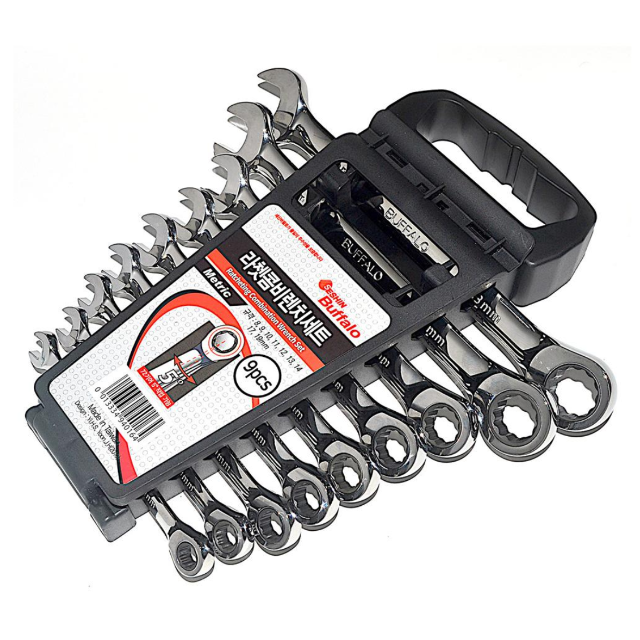 세신 기어렌치 9PCS(8 9 10 11 12 13 14 17 19 mm) 라쳇 스패너 88,000원