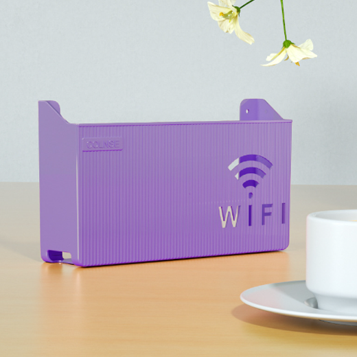 리빙쉘 와이파이 공유기 벽걸이 보관함, 1개, 바이올렛 6,760원