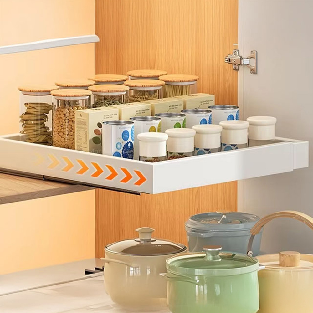 HK Sell 아르카 조절형 주방 슬라이드 공간맞춤 수납장 17,800원