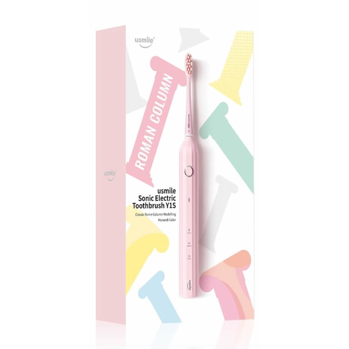 (공식인증) 유스마일 완전방수 압력센서 3단 음파 전동칫솔, 핑크, 1개, Y1S 65,360원