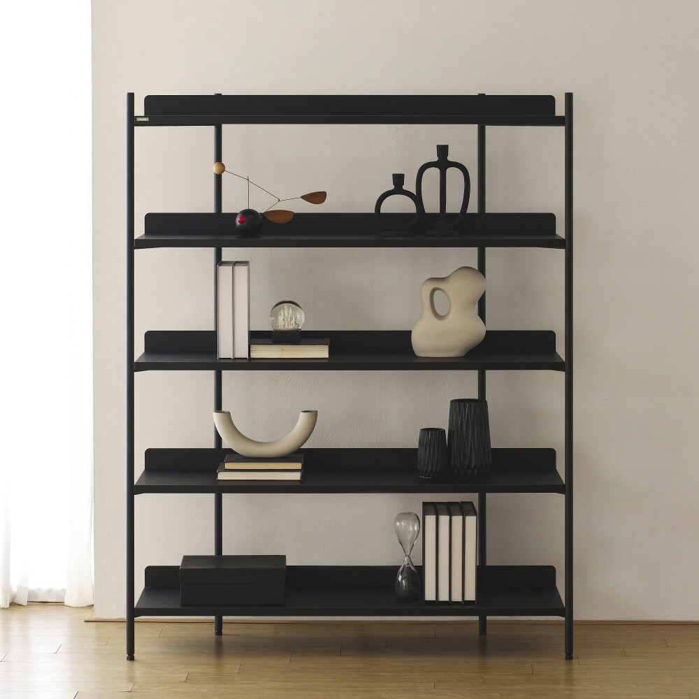 [두닷] 피랙 누보 선반장 5단_블랙오크, 단품 243,000원