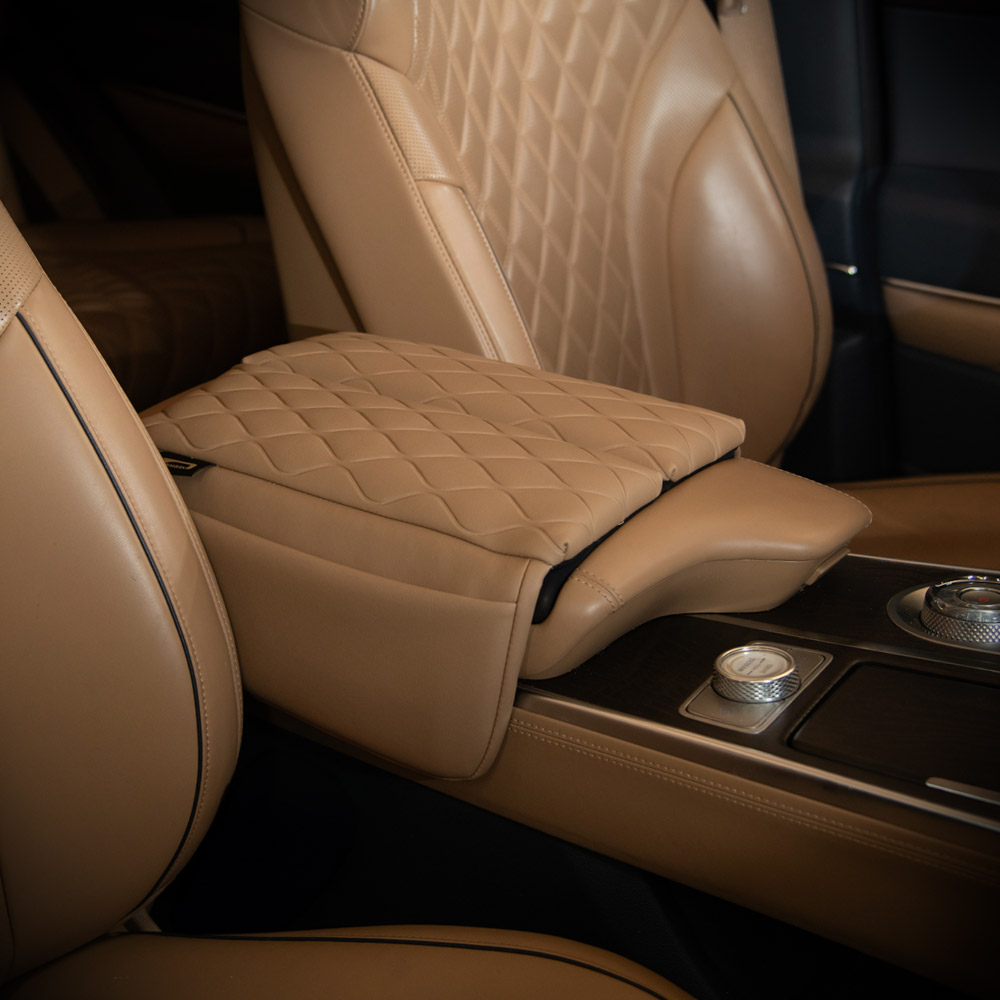 아임반 제네시스 GV80 자동차 양문형 콘솔쿠션 차량용 팔걸이 틈새쿠션, 1개, 모노블랙 69,900원