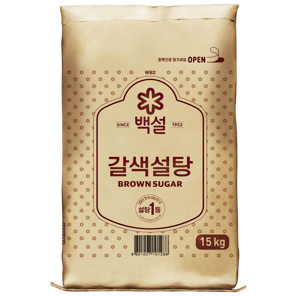 백설 갈색설탕 15kg, 15kg, 1개 34,450원