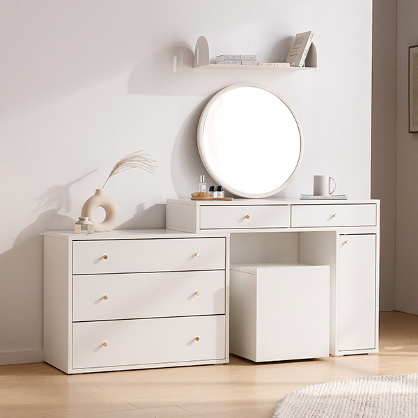 삼익가구 로사 3단 화장대 풀세트 + 스툴 방문설치 289,900원