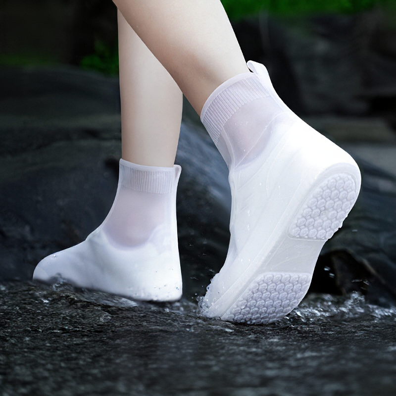 실리콘 신발 방수 커버 미끄럼방지 레인슈즈 신발덮개 장마대비 9,600원