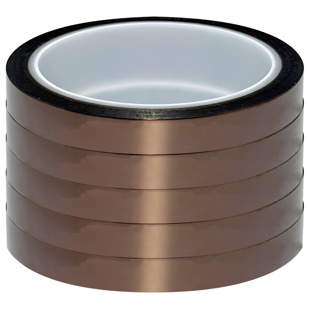 캡톤 테이프(폴리이미드 필름) (12mm x 33M -5개입), 5개 34,400원