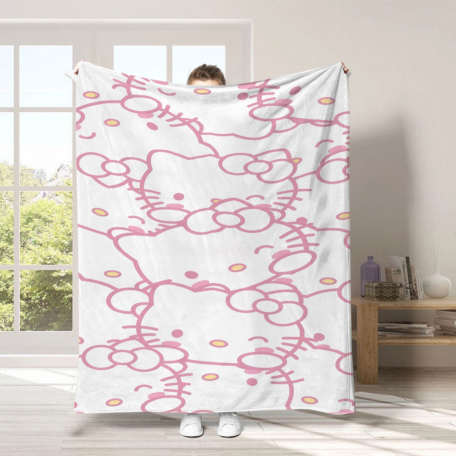 보들보들 담요 산리오담요 가을 겨울 무릎담요/학교담요/회사담요/카페담요/네일샵담요/병원담요/뷰티샵담요 헬로키티/마이멜로디/시나모롤/포차코 16,480원