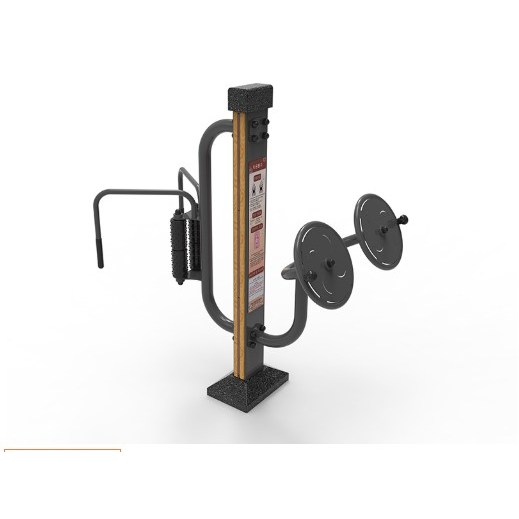 월드스포츠산업 공원 야외운동기구 머신 작은활차 등허리지압기 혼합형 WDJ-7044 3,339,000원