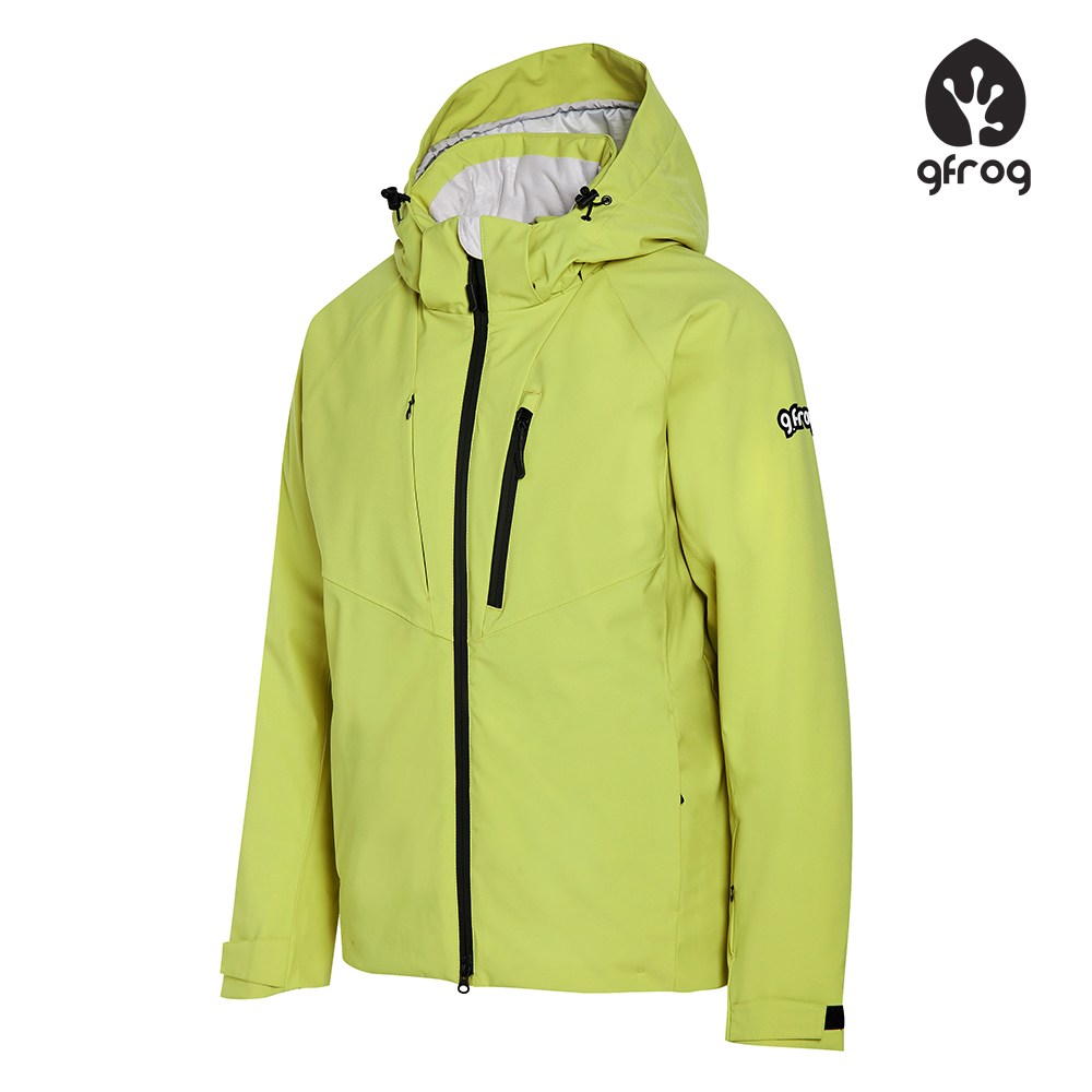 지프로그 데본 스키복 보드복 자켓 라임 349,000원