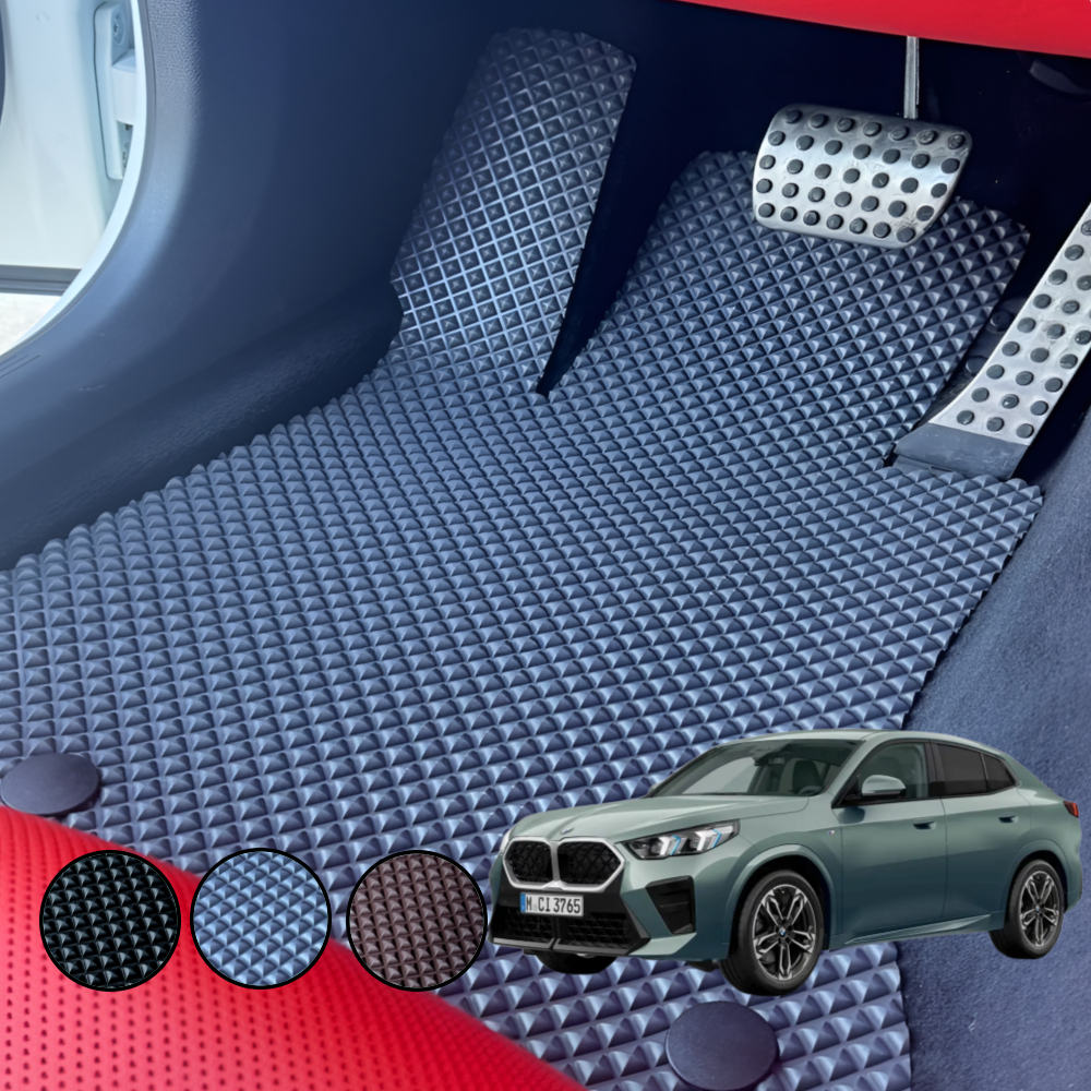 BMW X2 차량용 발매트 에르블록 고무 카매트 방수 발판 1열 운전석+조수석 주문제작 에르매트 38,500원