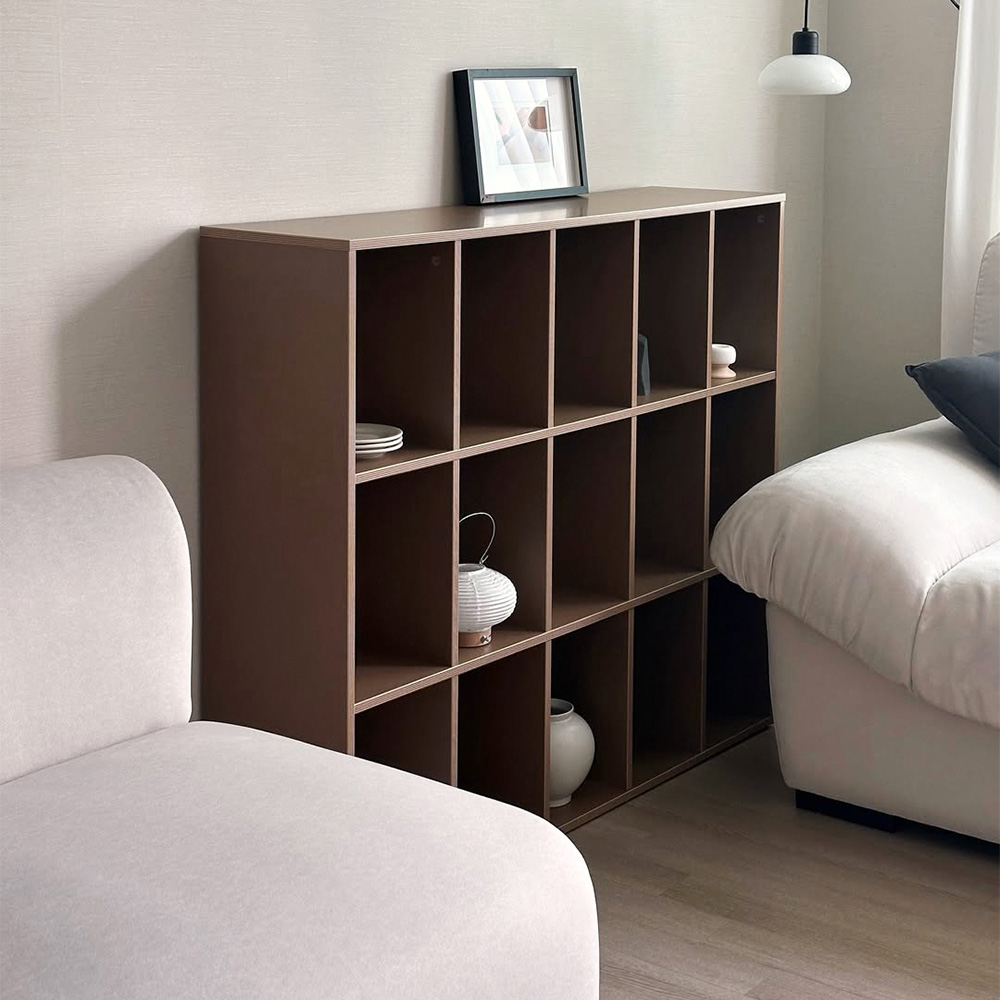 오그레 코코블록 컬러 책장 (5 Colors), 3단, 코코아브라운 218,000원