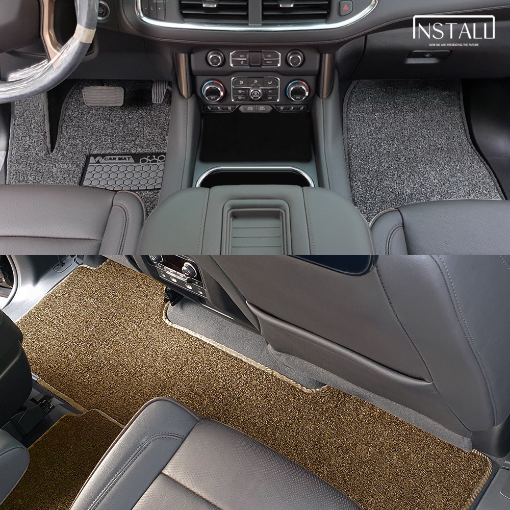 타호 (2022-현재) 차량용 트립 매트_3열, 그레이, 쉐보레 49,000원