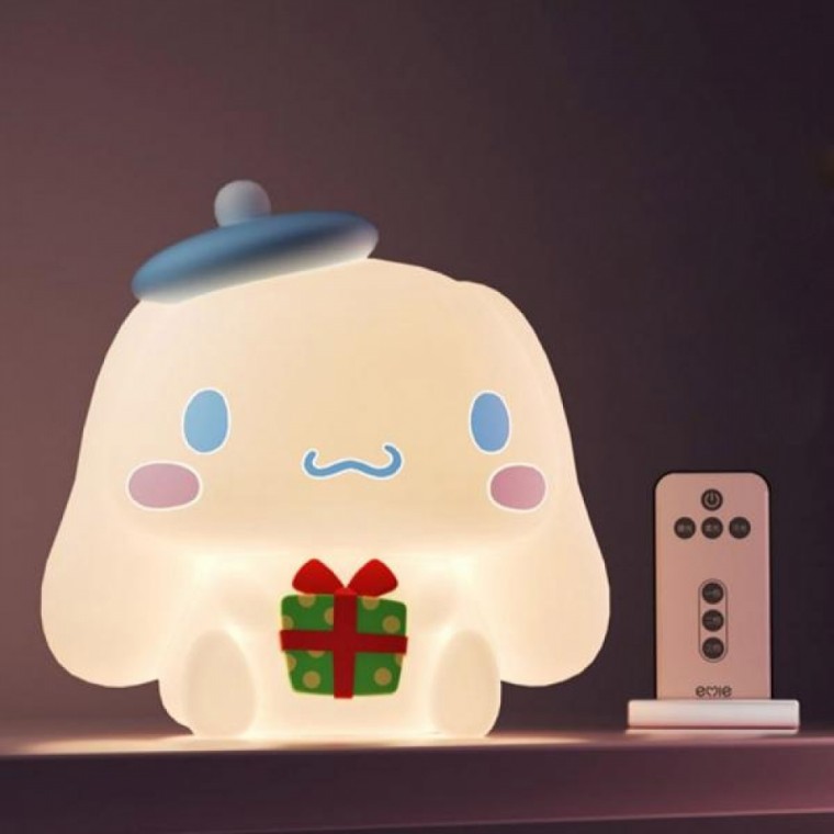 산리오 시나모롤 선물상자 말랑말랑 실리콘 무드등, 단품 31,000원