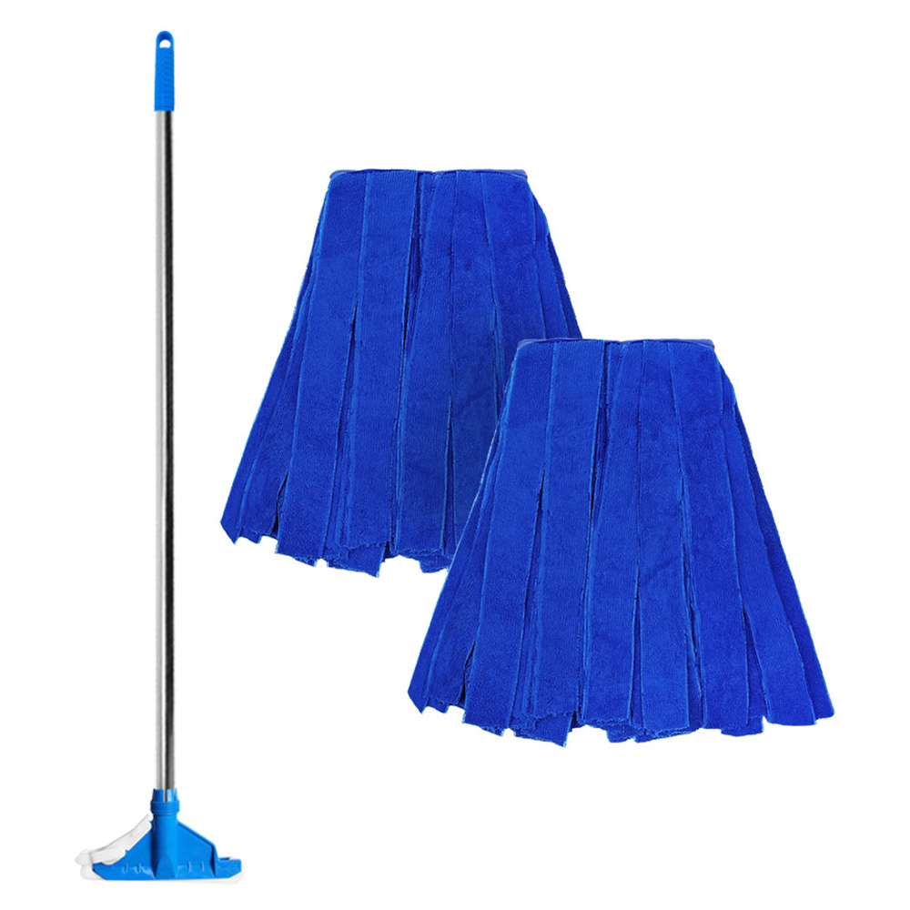 월드크린 국산 스텐 마포대 + 극세사 마포걸레 270g 2p 14,900원