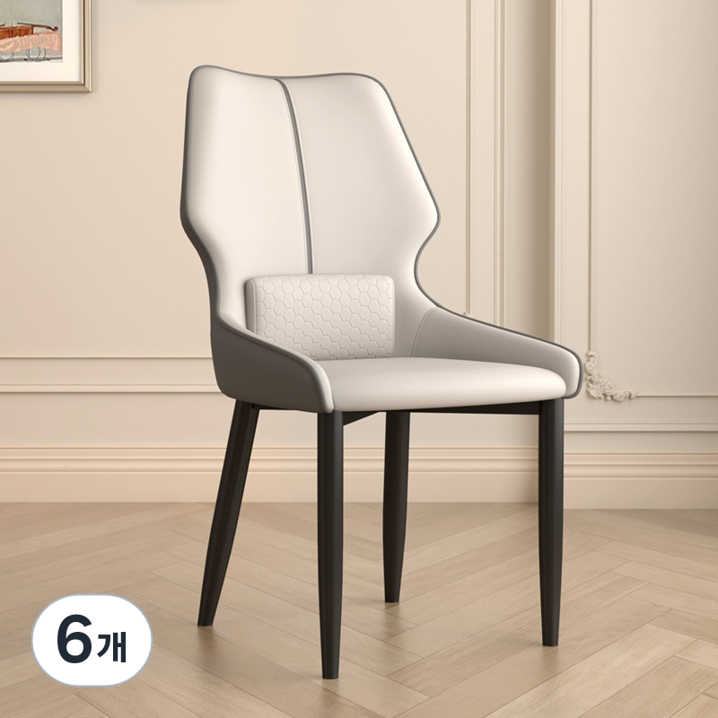 ANYOU 가죽 디자인체어 카페 식탁 의자 376,200원