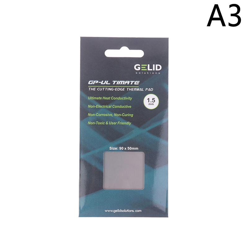 GP-Ultimate 15W/MK 서멀 패드 CPU/GPU 그래픽 마더보드 실리콘 그리스 패드 방열 실리콘 패드 90x50MM 12,500원