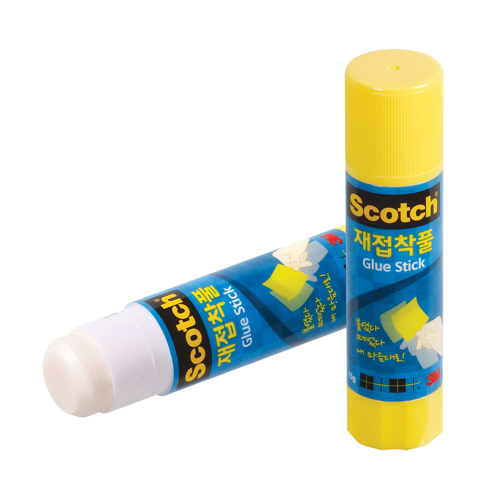 3M 스카치 재접착 풀 8g 문구 고체 스틱 풀 1,200원