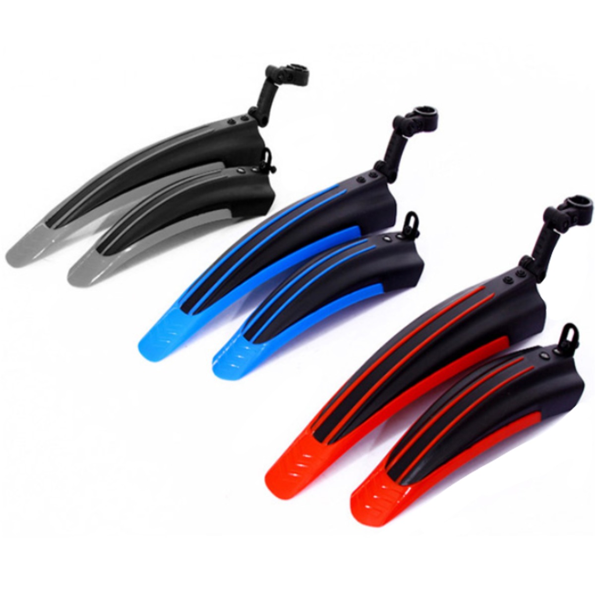 자전거 휠 커버 끈 라인업다운 흙받이 세트, 레드, 1개 2,900원