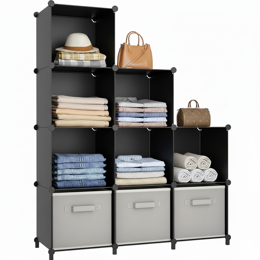 정리대학 큐브 공간박스 수납장 모듈형 계단형 코너 틈새 진열대 51,900원