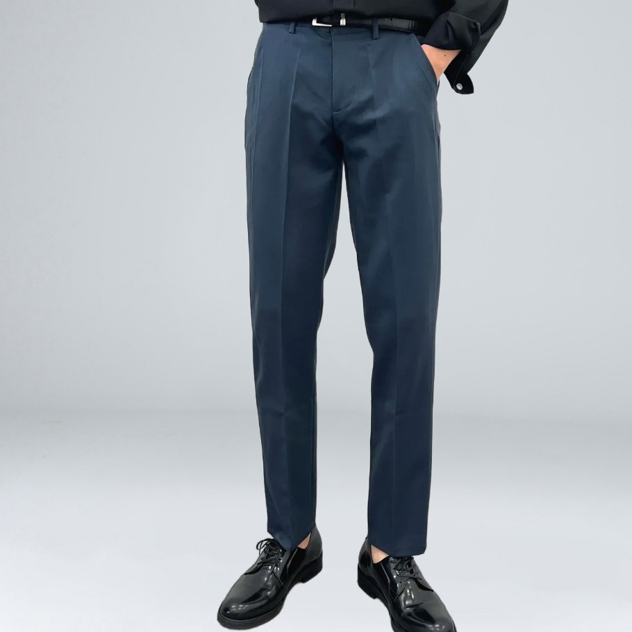 이브클로젯 남성용 이브 슬랙스 빅사이즈 구김없는 링클프리 옆밴딩 테이퍼드 9부 슬랙스 3716-1 29,800원