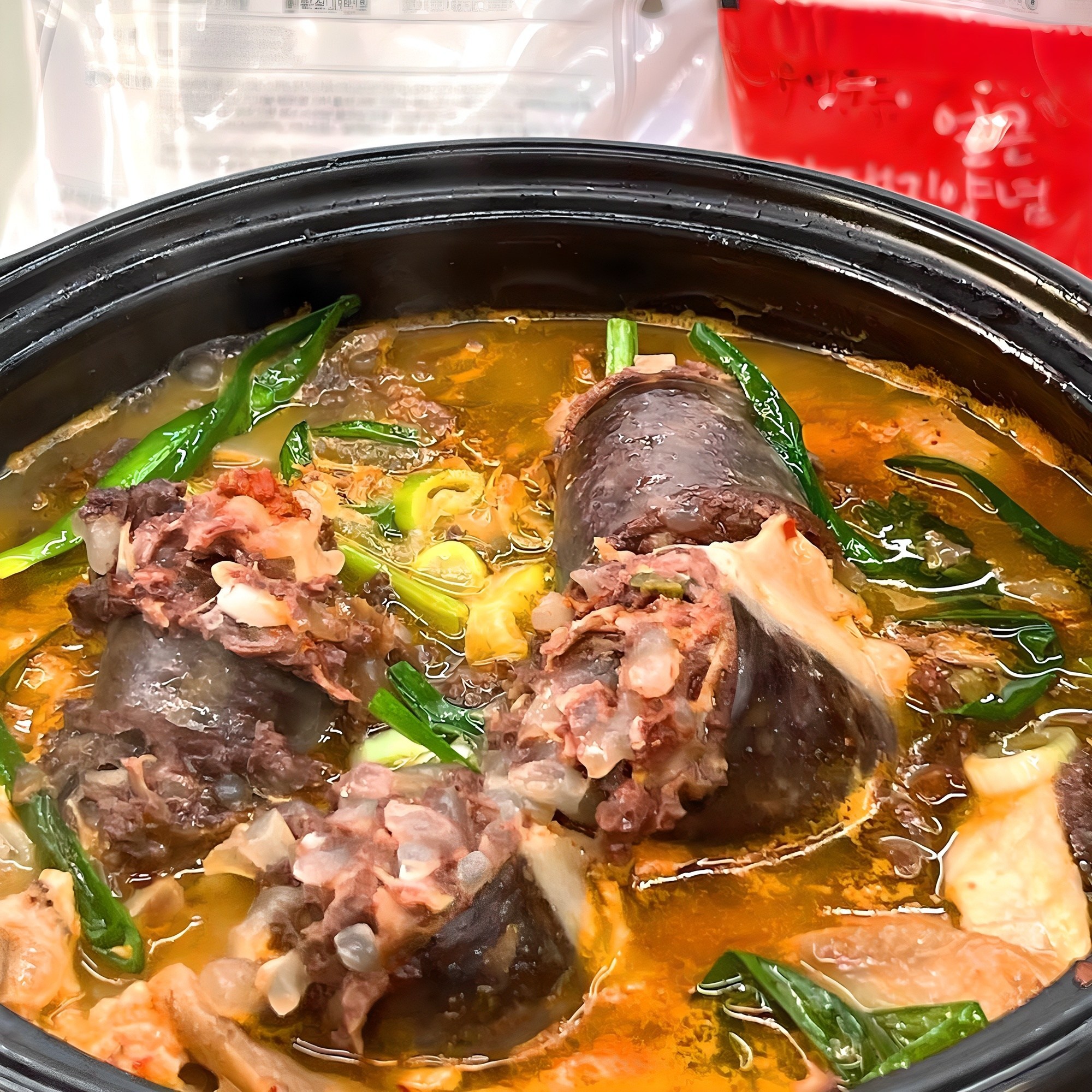 유비푸드 얼큰 병천식 순대국, 640g, 5개 19,800원