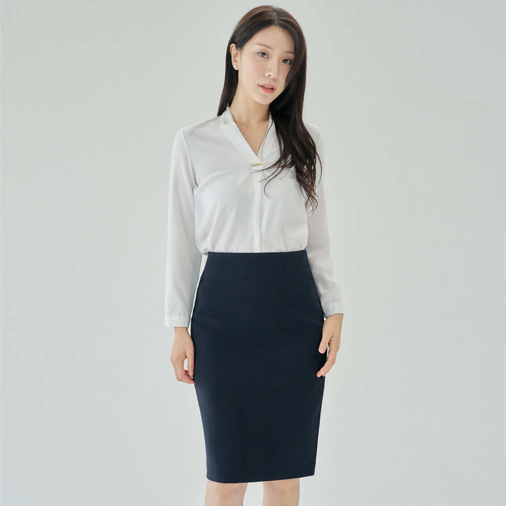 정장 치마 H라인 스커트 미디 스판 [모던 날개] 49,200원
