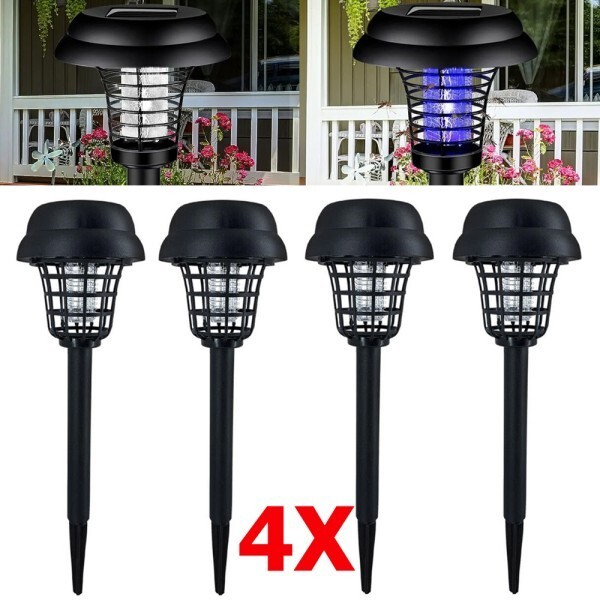 HWASUN 태양열 모기퇴치 UV램프, 2개, 보라 16,900원