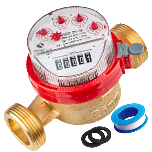 온수계량기 25mm 건식 온수미터 냉방 난방 테프론테이프 세트 35,000원
