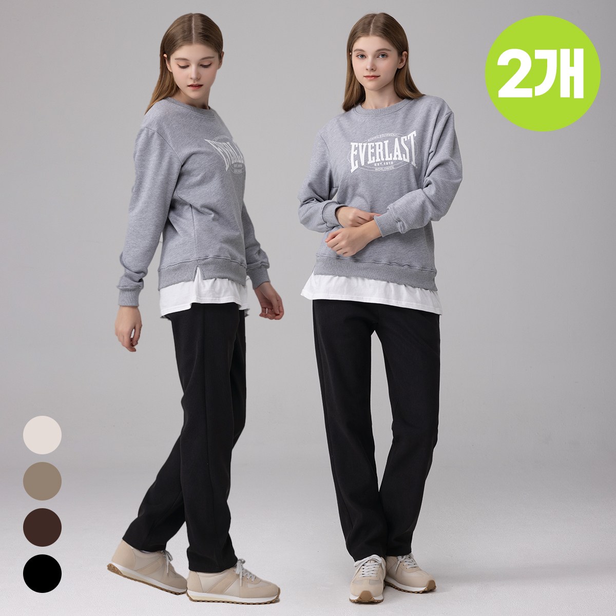 에버라스트 1+1 여성 코듀로이 팬츠 밴딩 골덴바지 31,600원