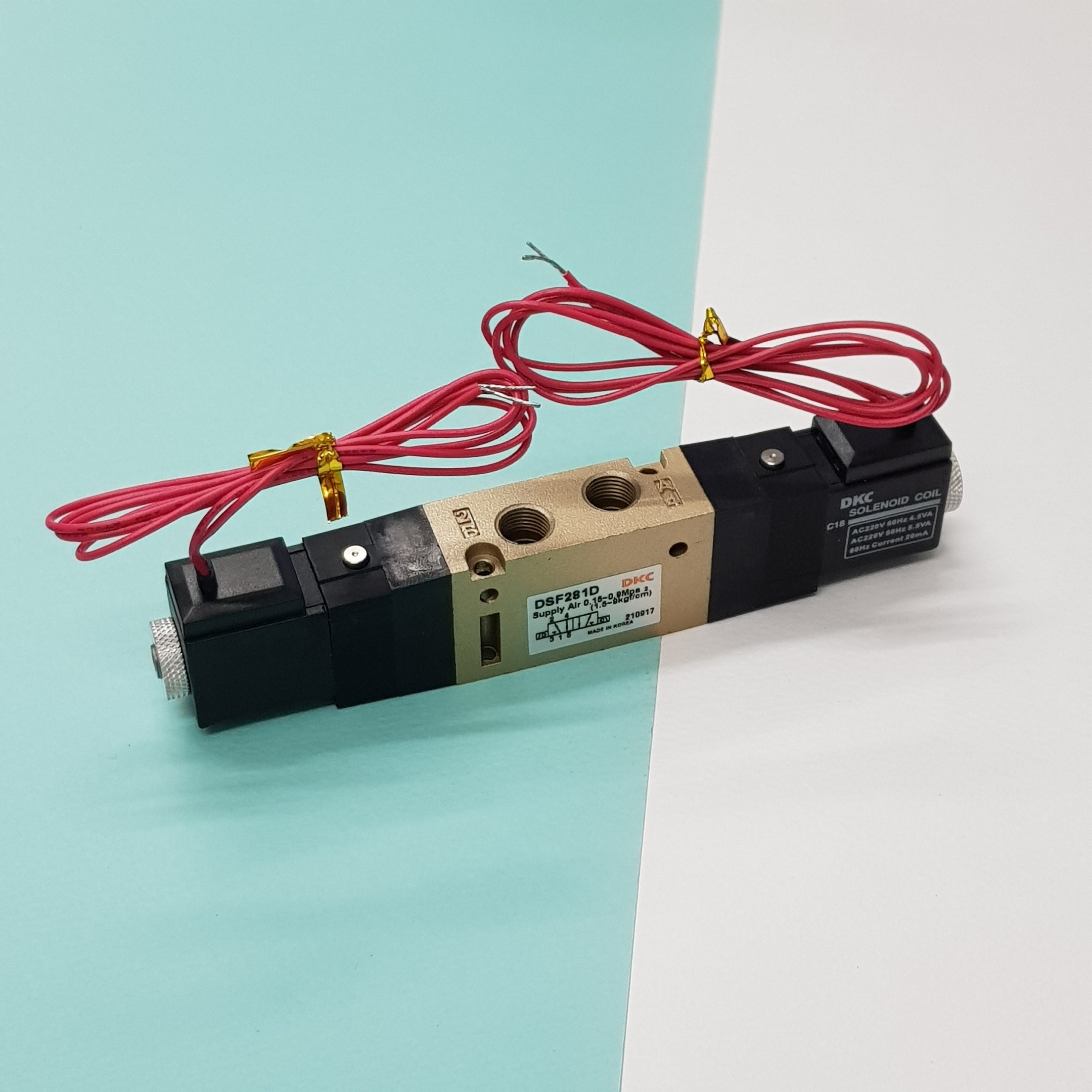 DKC DSF281D-3GL DC24V 5포트 복동 솔레노이드 밸브 솔밸브 35,000원