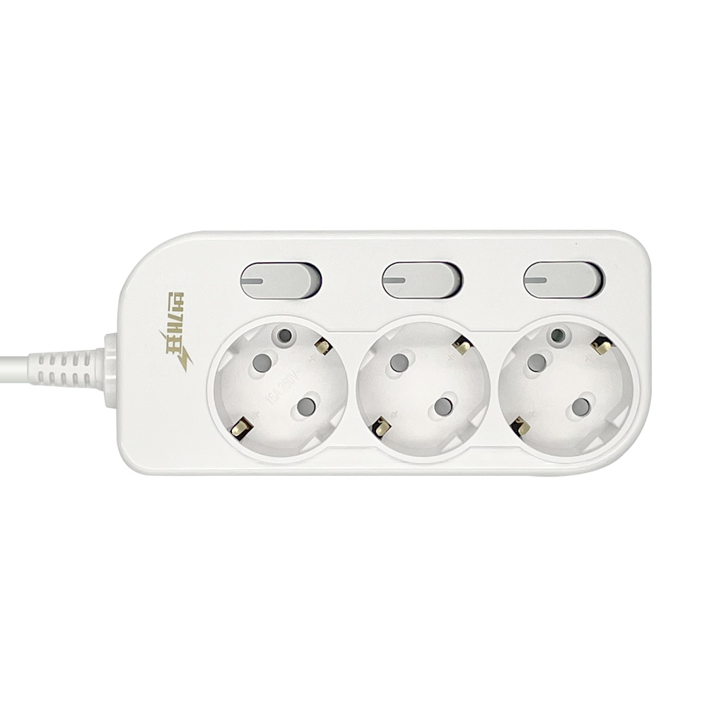 번개표 절전형 뉴 개별스위치 멀티탭 3구 WI-MC31633 12,800원