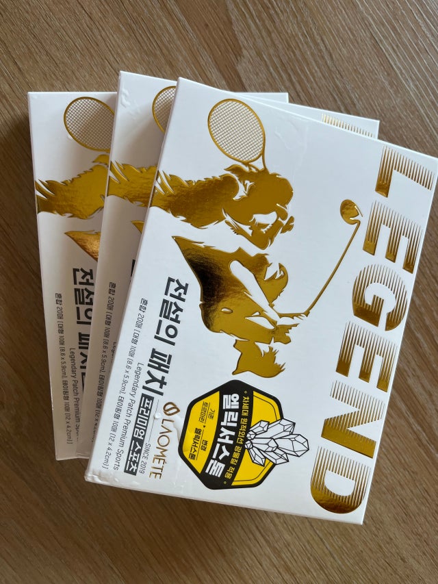 라오메뜨 전설의패치 프리미엄 스포츠 20매 테이핑 대형 혼합 무릎 발목 손목 손가락 종아리 팔꿈치 엘보 골프 테니스 배드민턴 런닝 축구 헬스 등산 근육 테이프 151,500원