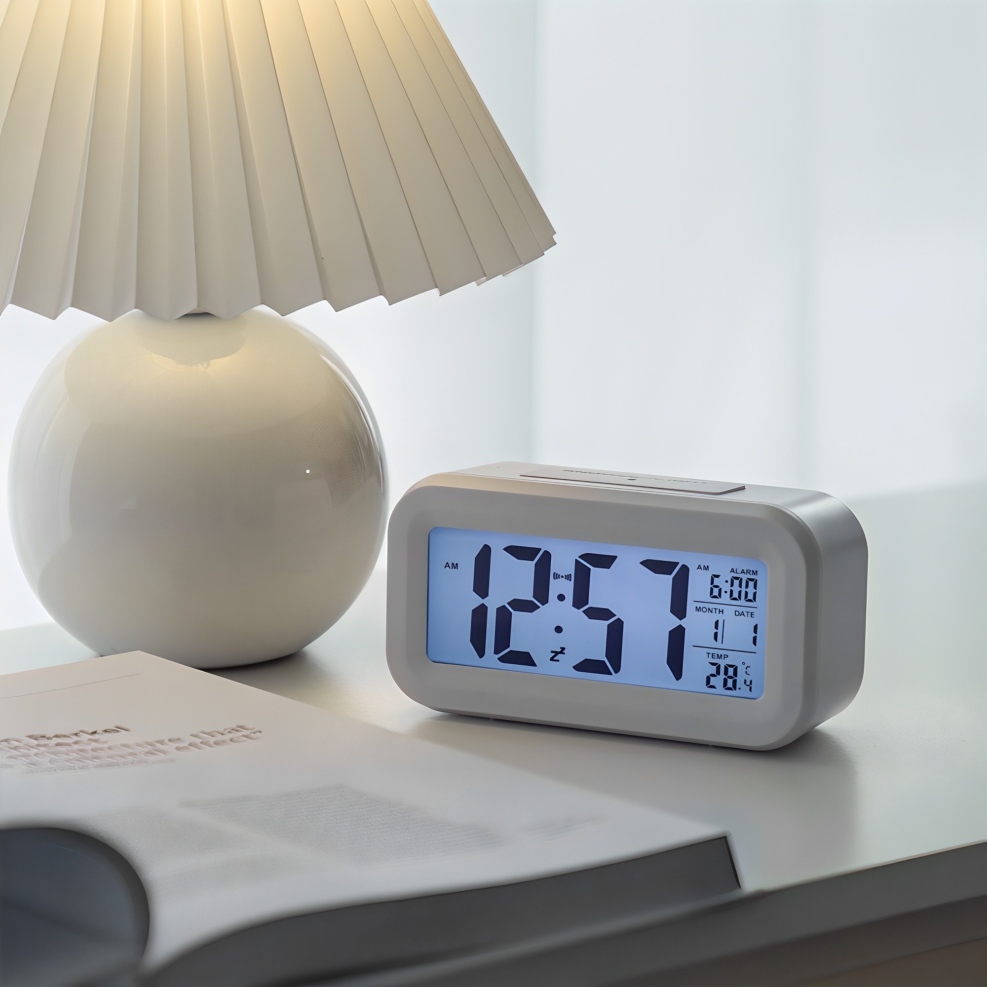 홈플래닛 디지털 탁상용 시계 4,890원