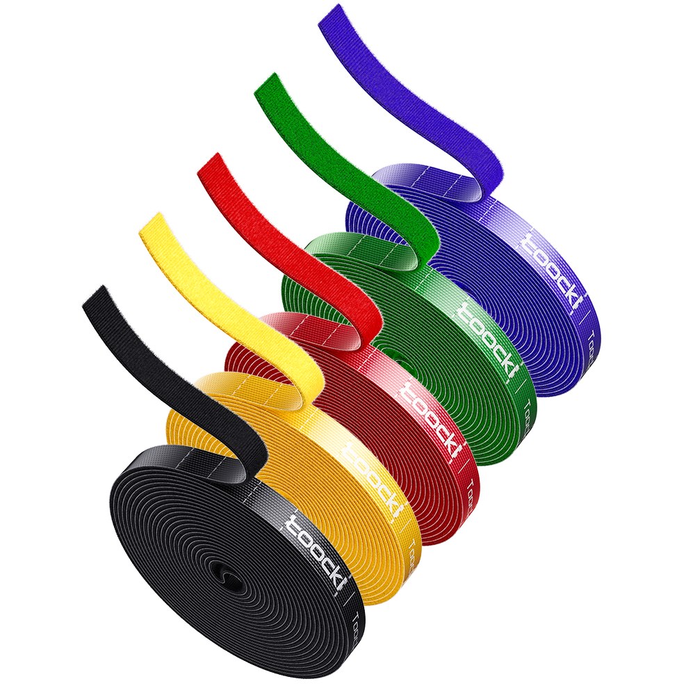 Toocki 손으로 컷팅 벨크로 찍찍이 케이블타이(5m/1롤) 9,900원