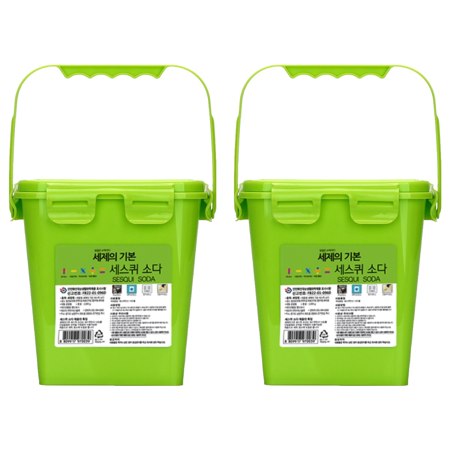 세제의기본 세스퀴 소다 + 계량스푼, 2kg, 2개 27,480원